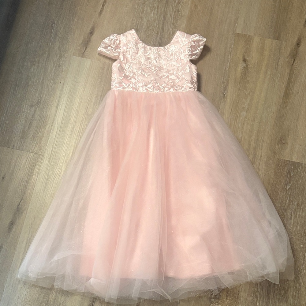 Elegant Pink Kids Dress